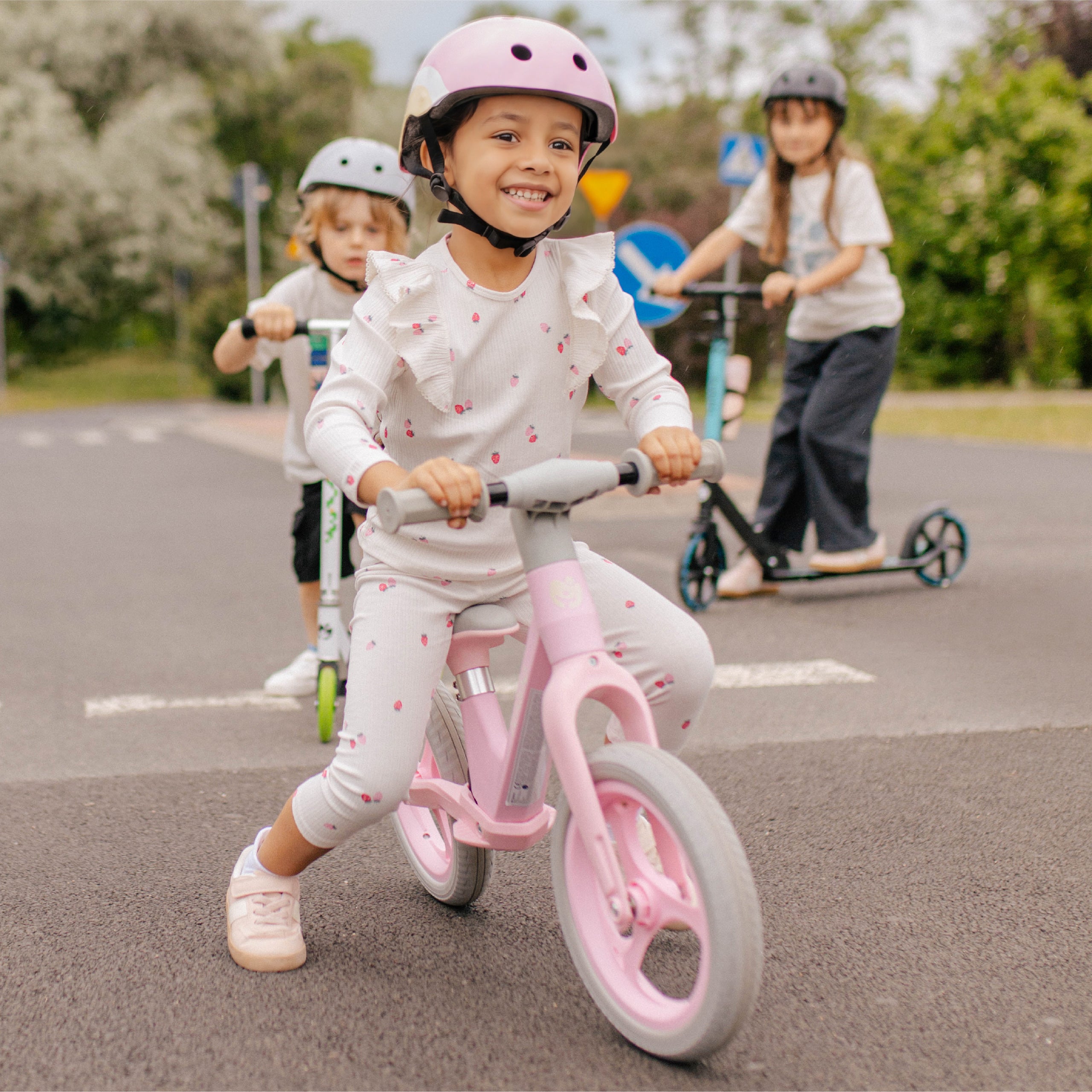 Bicicletta senza pedali Tulano Route 45 Pink