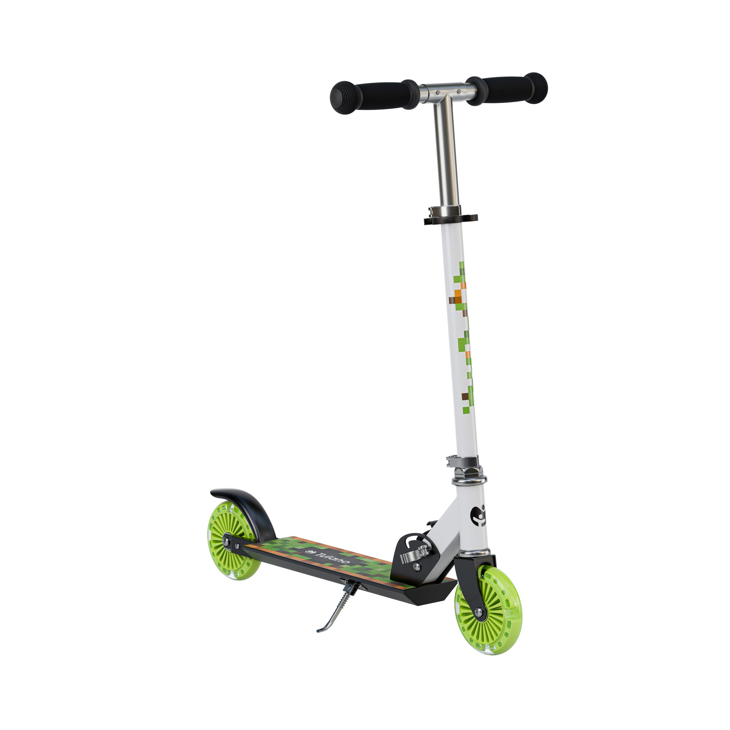 Monopattino per bambini Tulano Zigzag 35 Green
