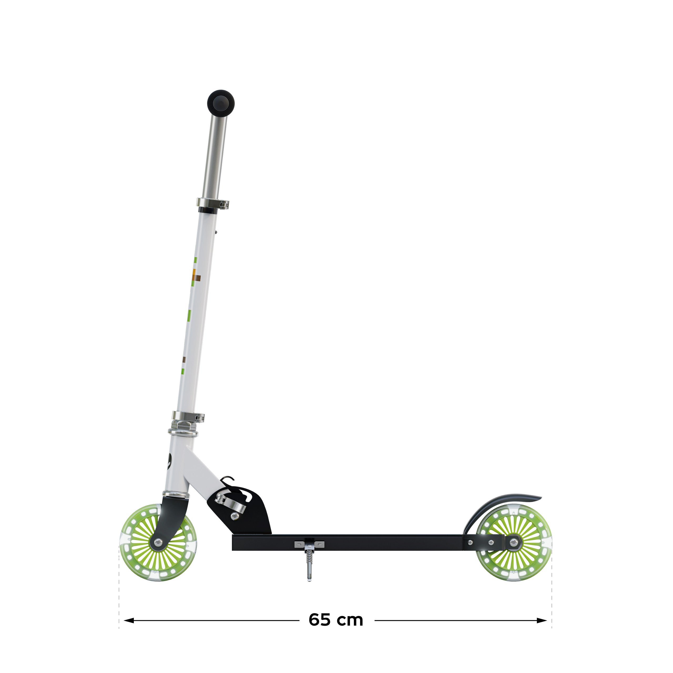 Monopattino per bambini Tulano Zigzag 35 Green
