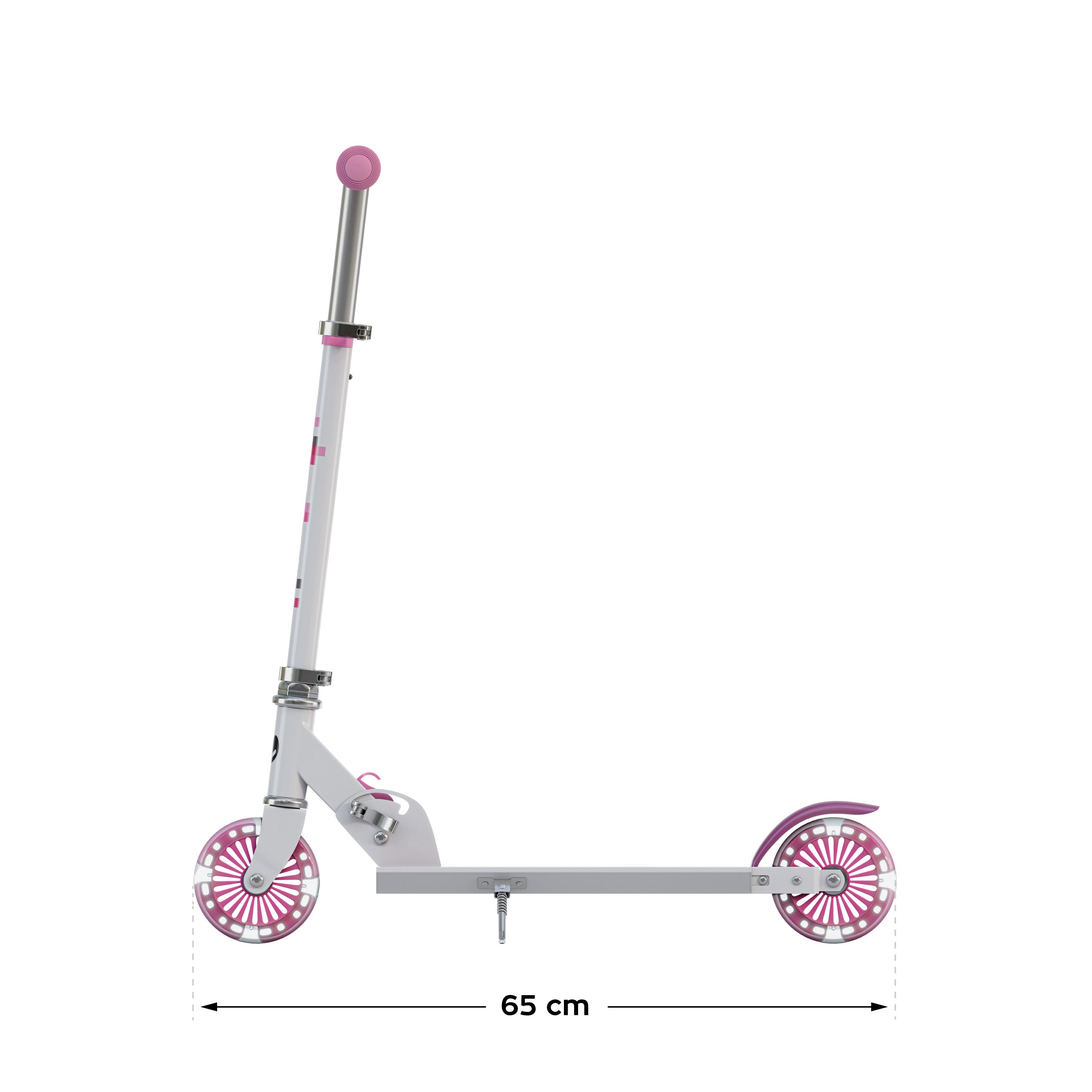Monopattino per bambini Tulano Zigzag 35 Pink